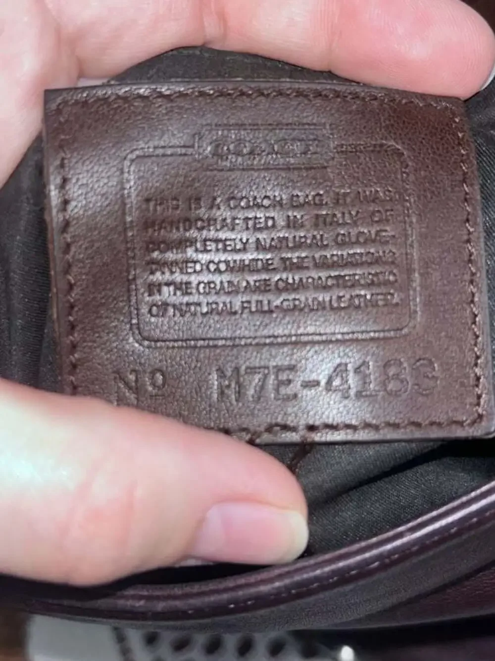 Coach vintage crossbody